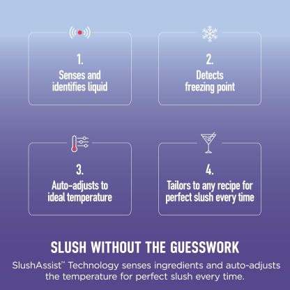 Ninja SLUSHi Max | XXL Smart Frozen Drink Maker | Exclusive Smart Technology | Party-Sized 150oz Capacity | No Ice Needed | 6 Programs | Perfect Temp & Texture up to 12 hours | Peach | FS605