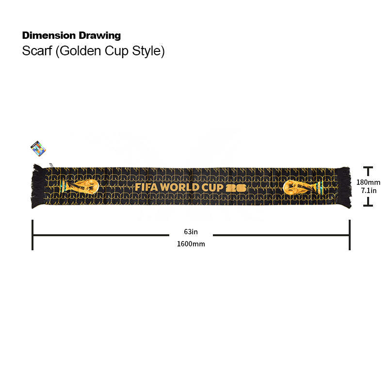 FIFA-Scarf -FIFA World Cup Trophy