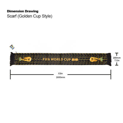 FIFA-Scarf -FIFA World Cup Trophy