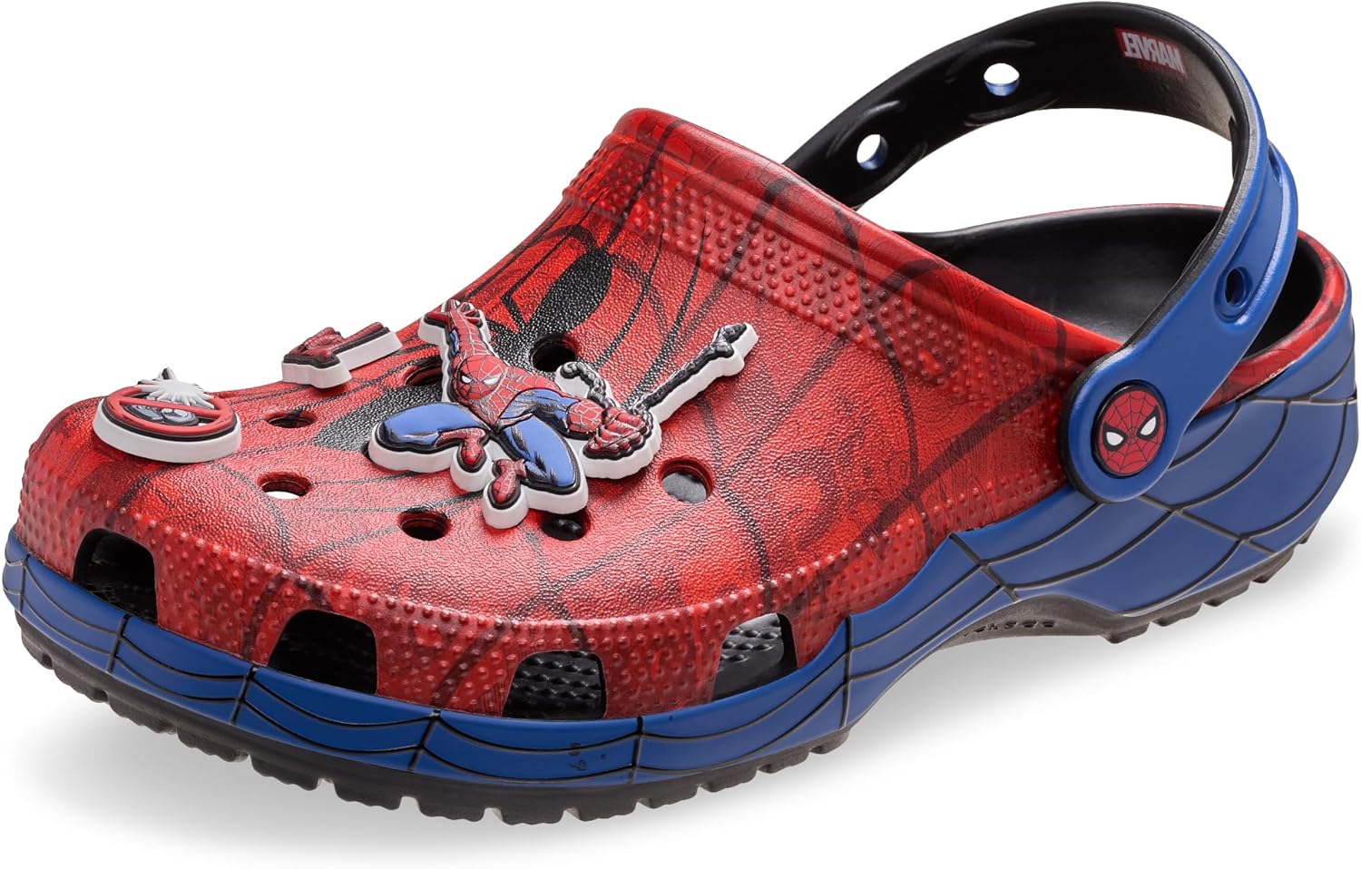 Crocs Unisex-Adult Spiderman All Terrain Clogs, Navy
