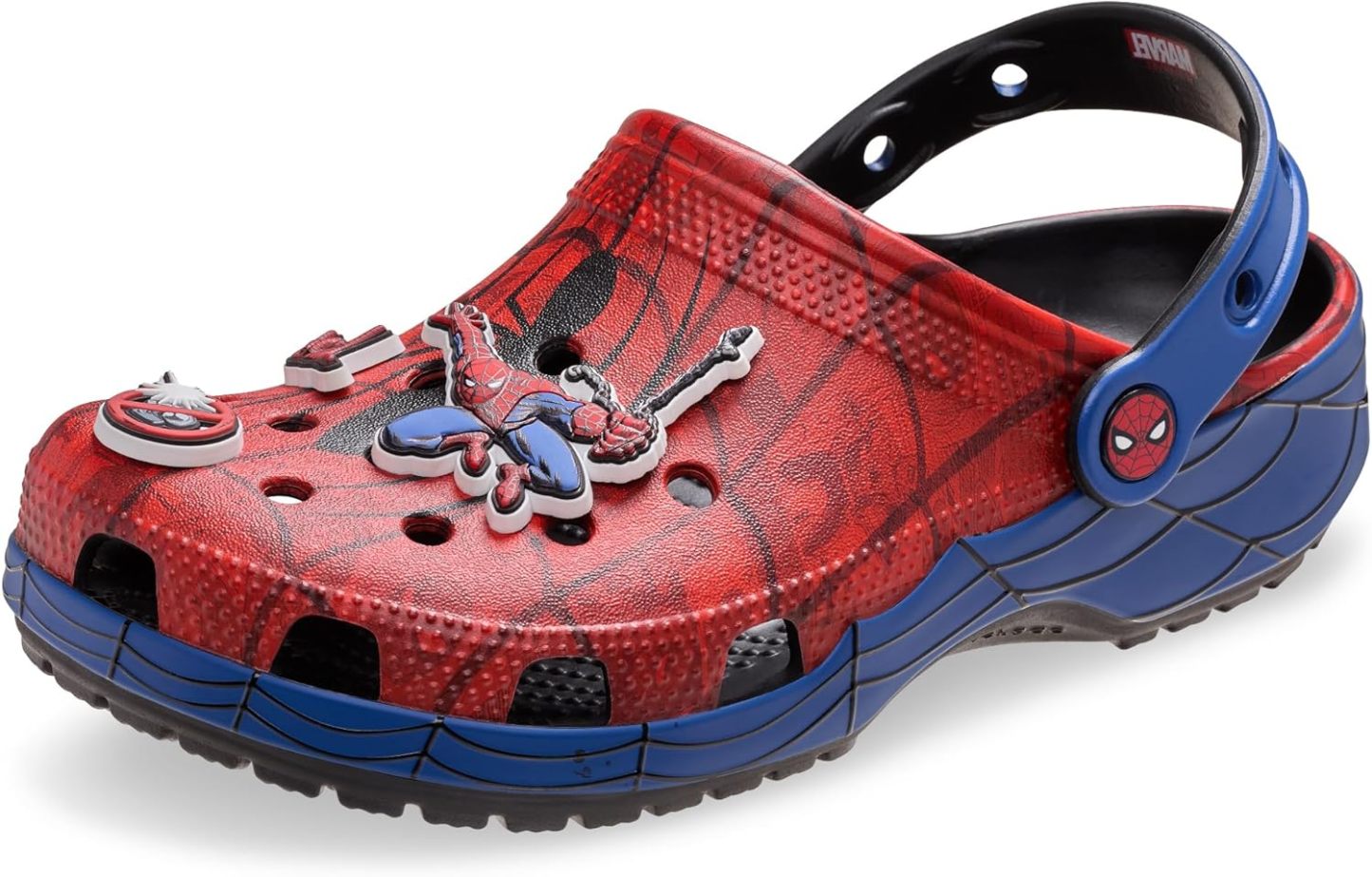 Crocs Unisex-Adult Spiderman All Terrain Clogs, Navy