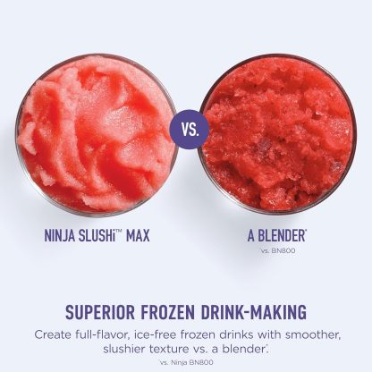 Ninja SLUSHi Max | XXL Smart Frozen Drink Maker | Exclusive Smart Technology | Party-Sized 150oz Capacity | No Ice Needed | 6 Programs | Perfect Temp & Texture up to 12 hours | Peach | FS605