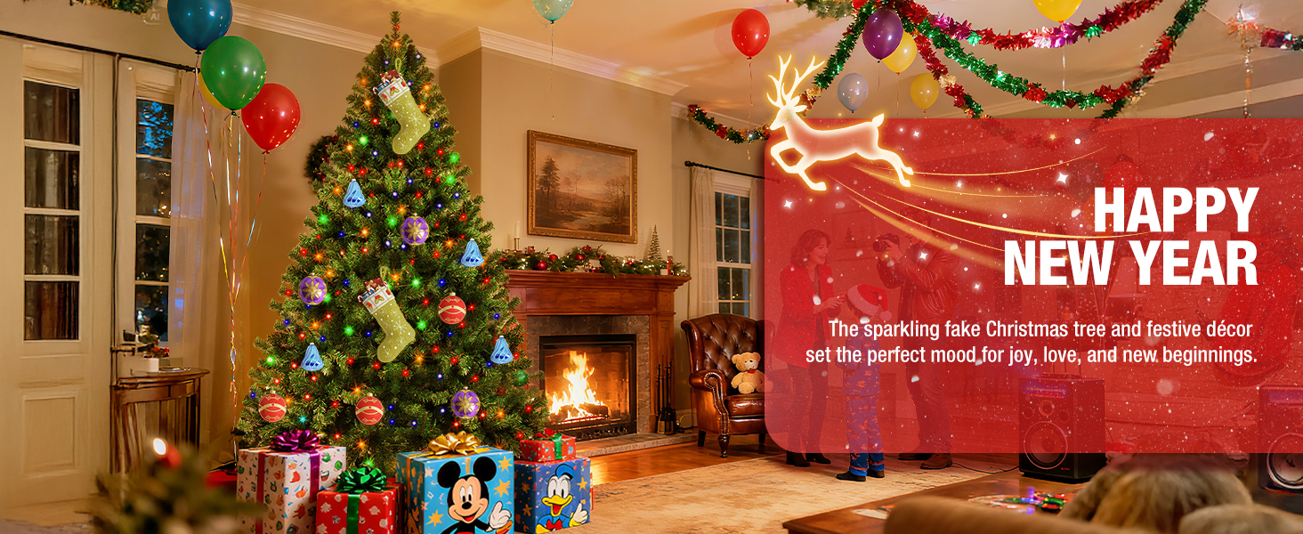 prelit christmas tree 6ft