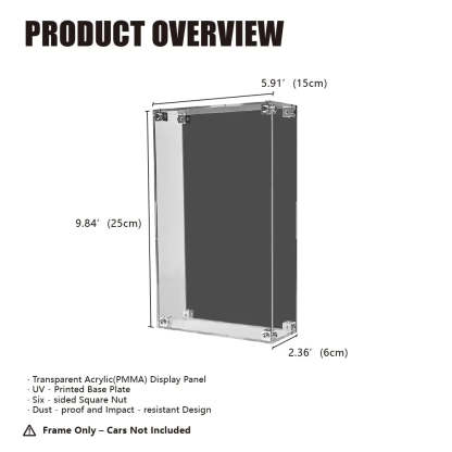 Show Case For Speed Champions F1 Acrylic  series PLUS