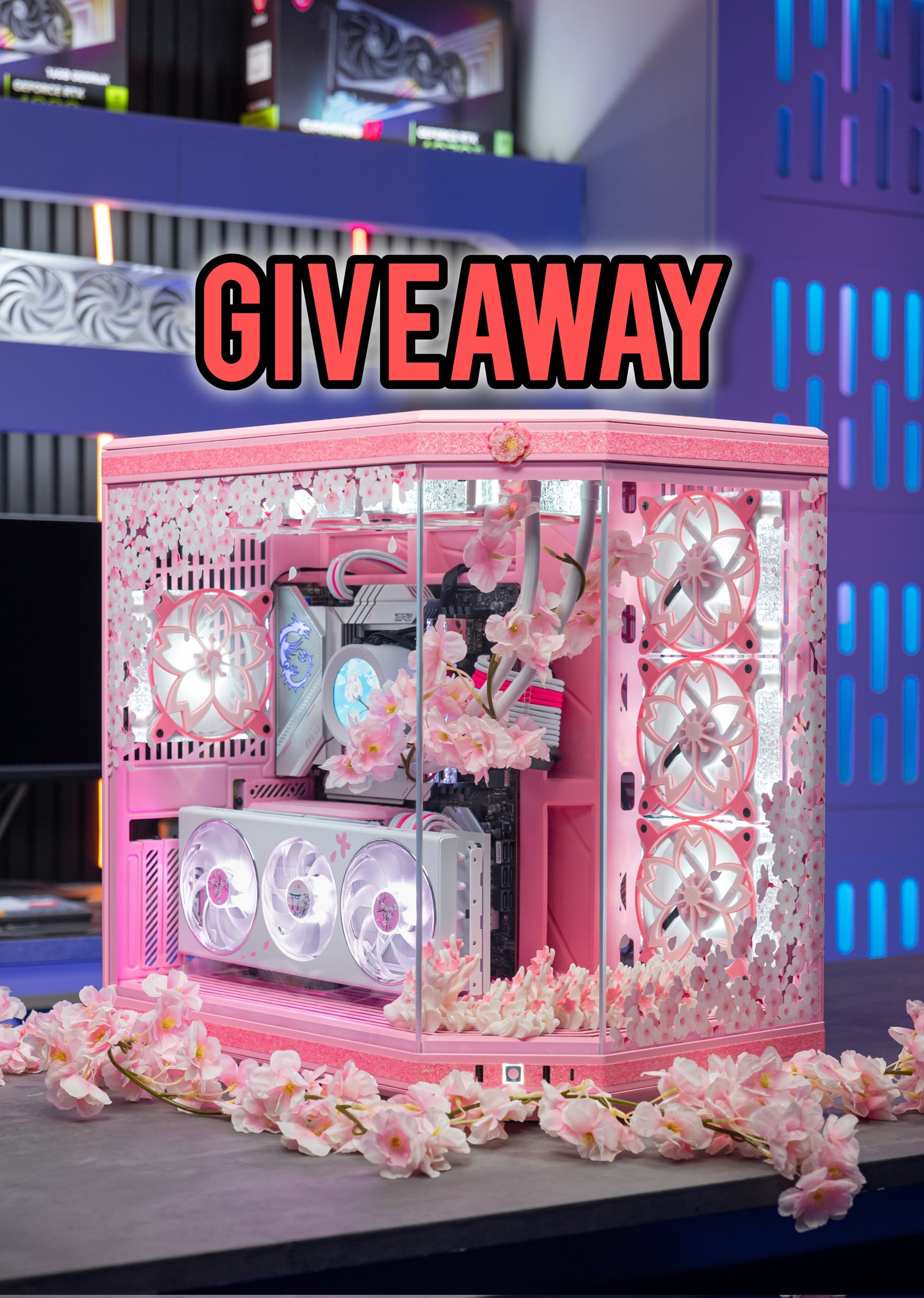 Sakura Y70 Custom Gaming Desktop – GX13 Black Label