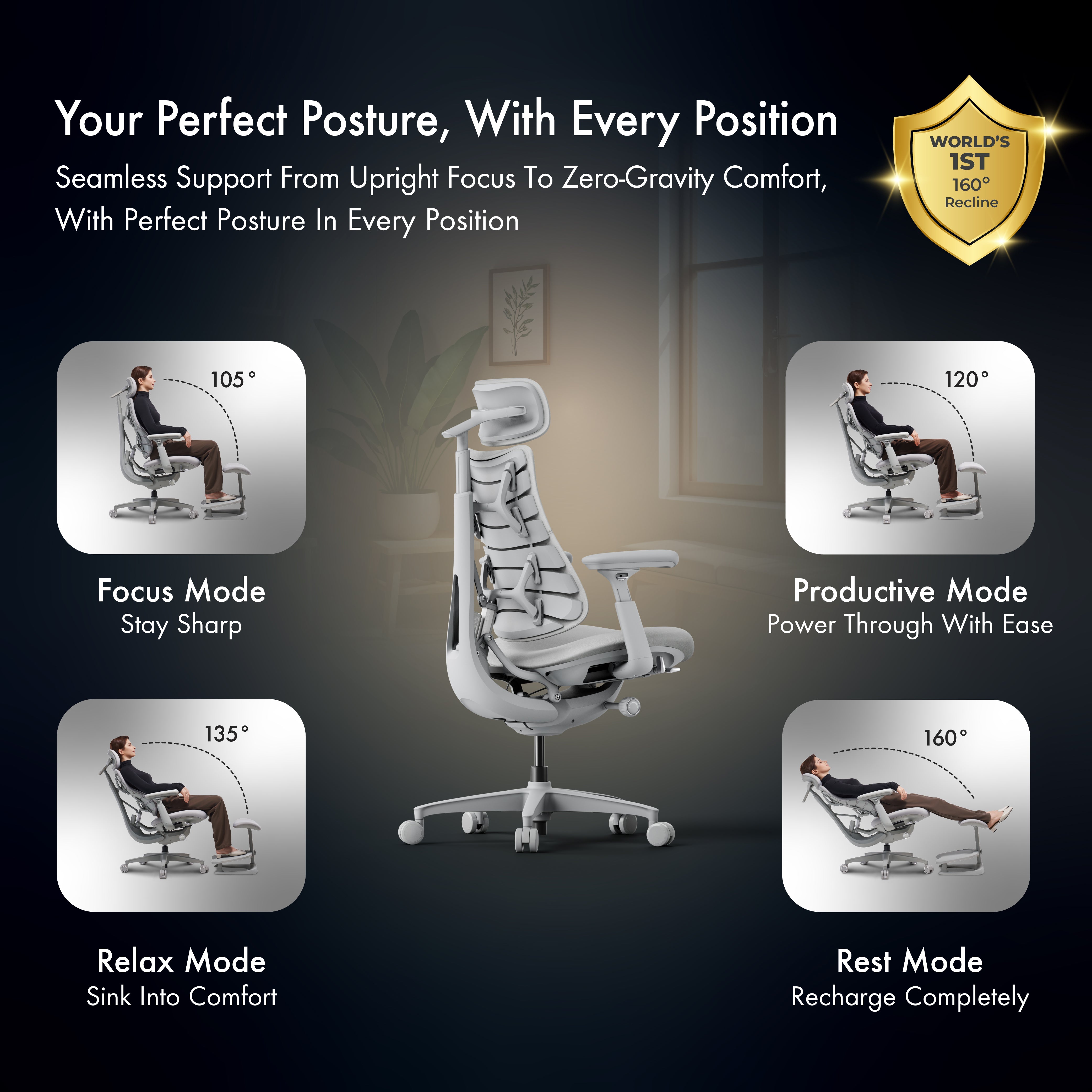 [Pre-Order, ETA: Mid Jan] LiberNovo Omni Dynamic Ergonomic Chair