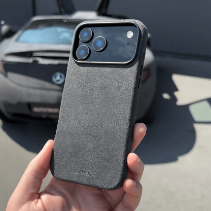 iPhone 17 Pro Max - Alcantara Case - Space Grey