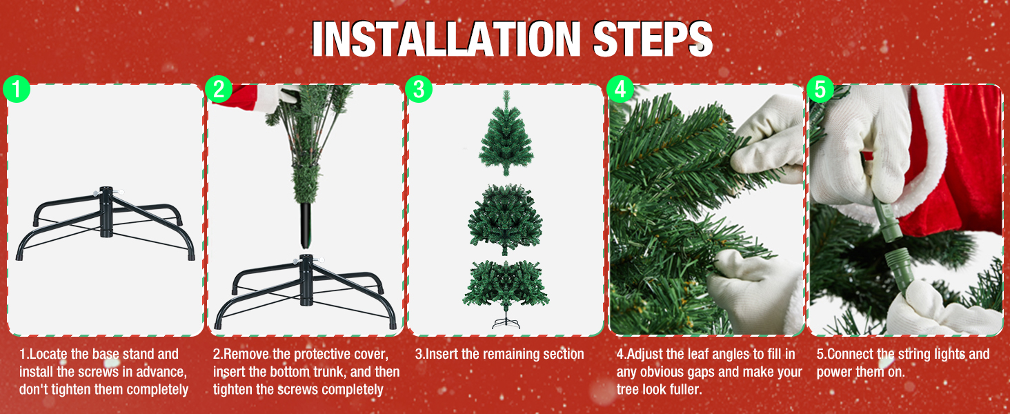 twinkling christmas tree