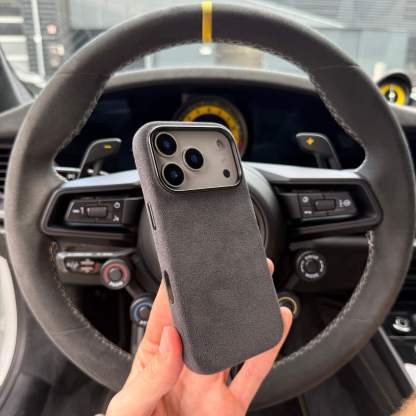 iPhone 17 Pro Max - Alcantara Case - Space Grey