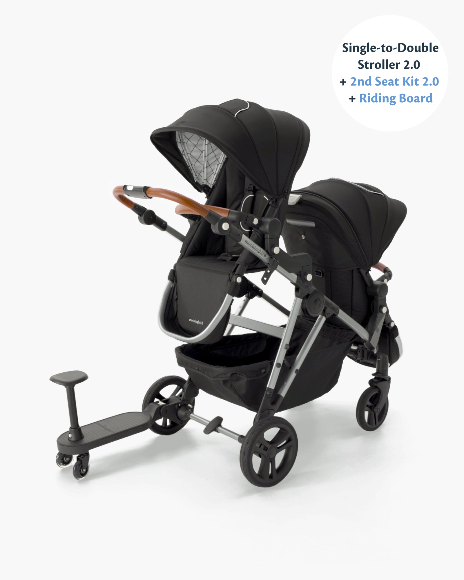 Single-to-Double Stroller 2.0