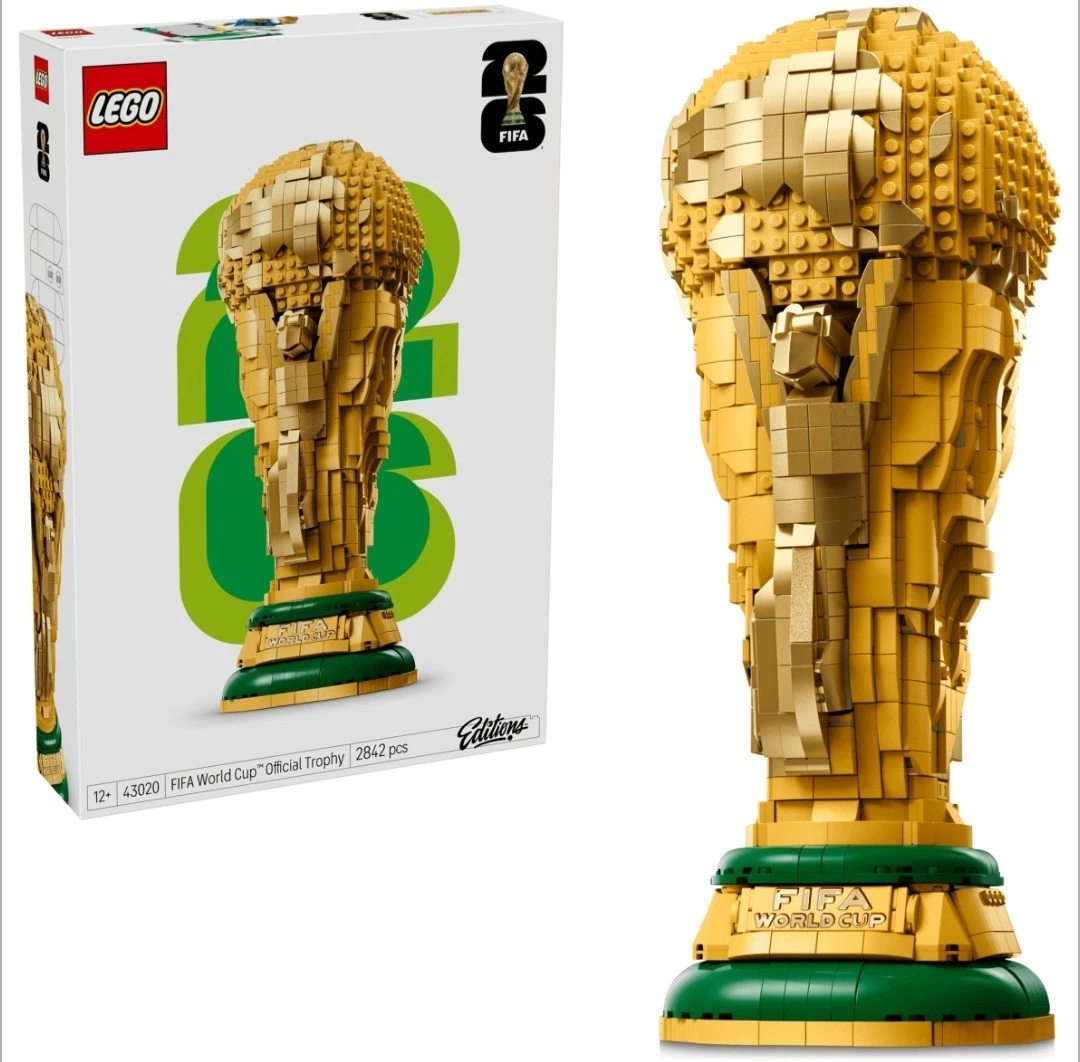 Editions FIFA World Cup Official Trophy Building Set 43020 IN HAND NEW***