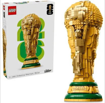 Editions FIFA World Cup Official Trophy Building Set 43020 IN HAND NEW***