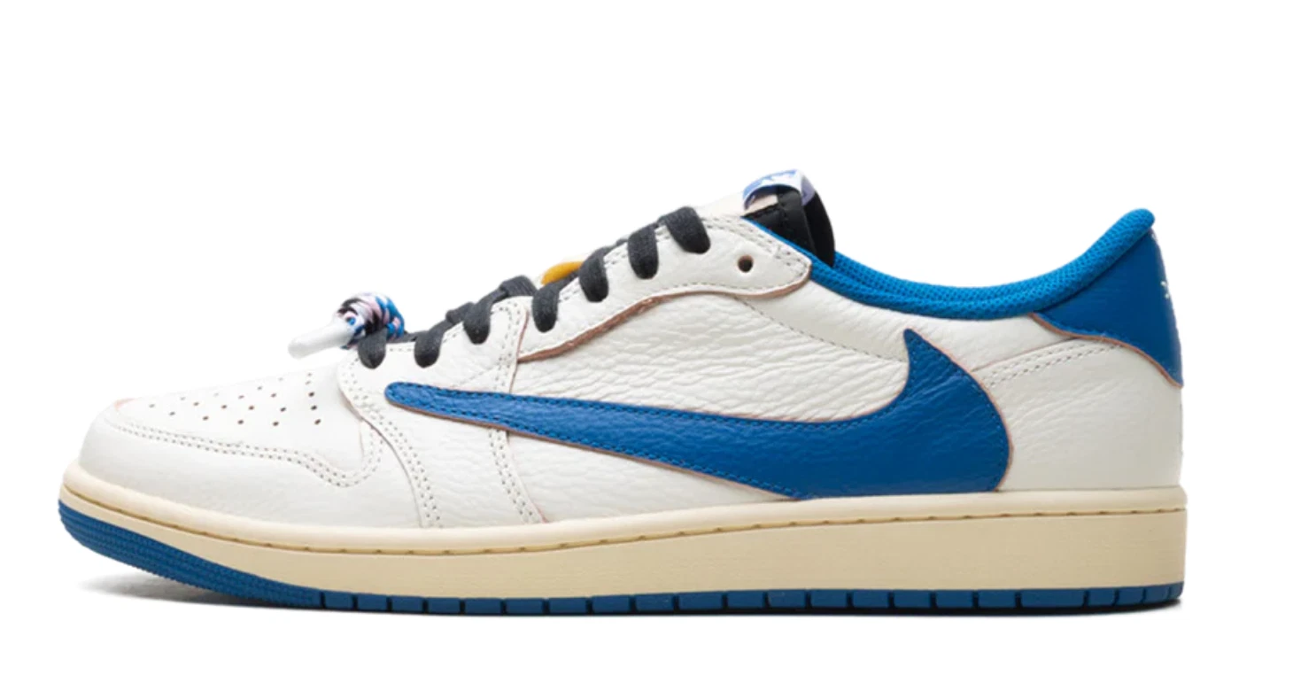 Aithtr Jordthtan1 Low x Travis Scott x Fragment 'Sail Military Blue' DM7866-104