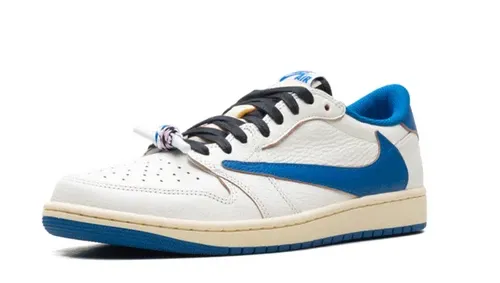 Aithtr Jordthtan1 Low x Travis Scott x Fragment 'Sail Military Blue' DM7866-104