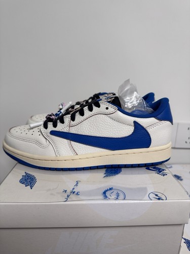 Aithtr Jordthtan1 Low x Travis Scott x Fragment 'Sail Military Blue' DM7866-104