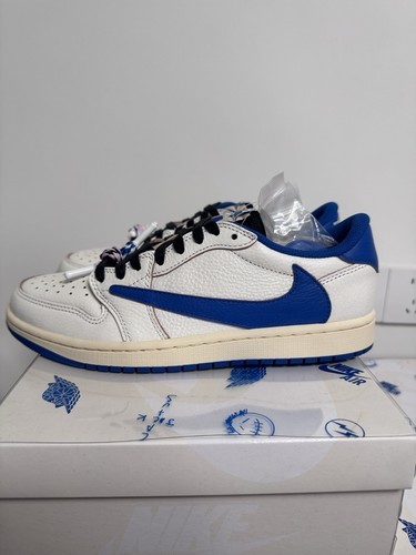 Aithtr Jordthtan1 Low x Travis Scott x Fragment 'Sail Military Blue' DM7866-104