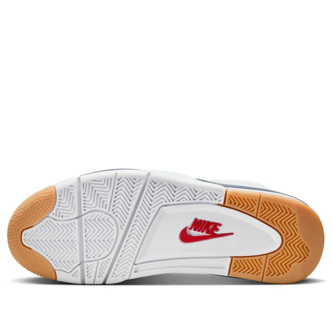 （Men’s）Aithtr Jordthtan 4 Retro SB 'White Navy'