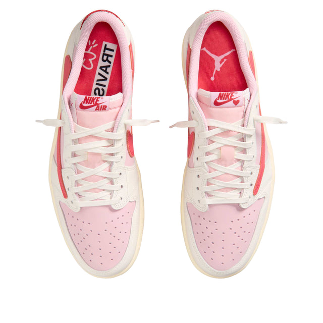 Aithtr Jordthtan 1 Low OG x Travis Scott 'Tropical Pink'