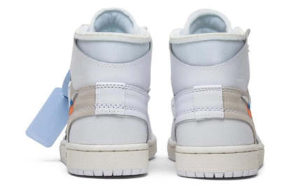  Aithtr Jordthtan 1 x Off-White Retro High OG 'White' 2018 AQ8296-100