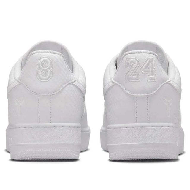 Nithtke x Kobe Bryant  Aithtr Force 1 Low 'Forever White'