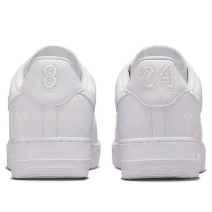 Nithtke x Kobe Bryant  Aithtr Force 1 Low 'Forever White'