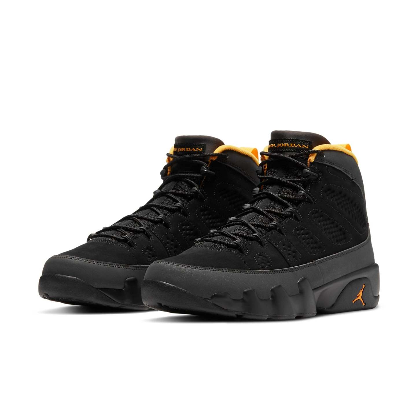 Aithtr Jordthtan 9 Retro  'Black Dark Charcoal University Gold' CT8019-070