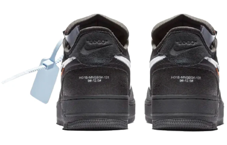 x Off-White Air Force 1 Low 'Black' AO4606-001