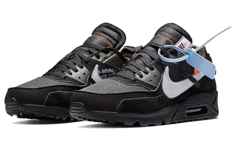 x Off-White Air Max 90 'Black' AA7293-001