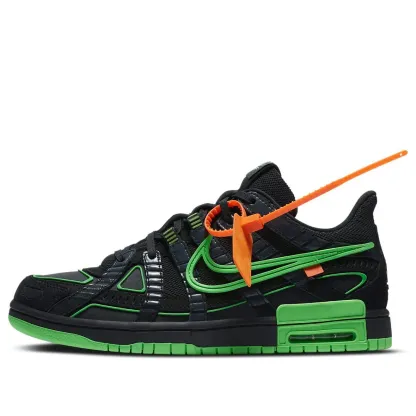 x Off-White Air Rubber Dunk 'Green Strike' CU6015-001