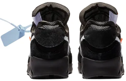 x Off-White Air Max 90 'Black' AA7293-001