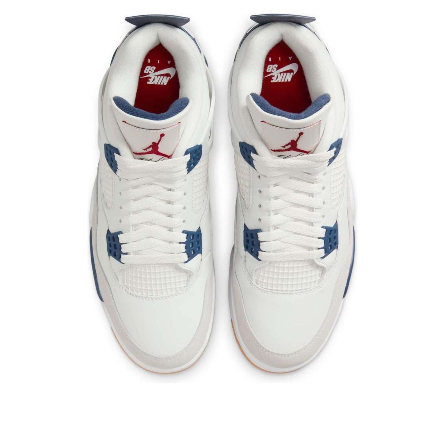 （Men’s）Aithtr Jordthtan 4 Retro SB 'White Navy'