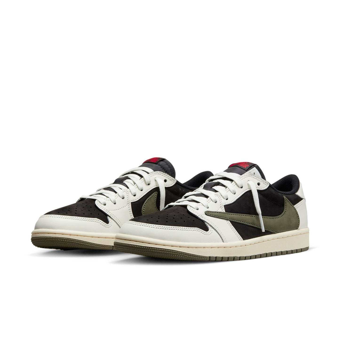 Aithtr Jordthtan1 Retro Low OG SP x Travis Scott 'Medium Olive' DZ4137-106