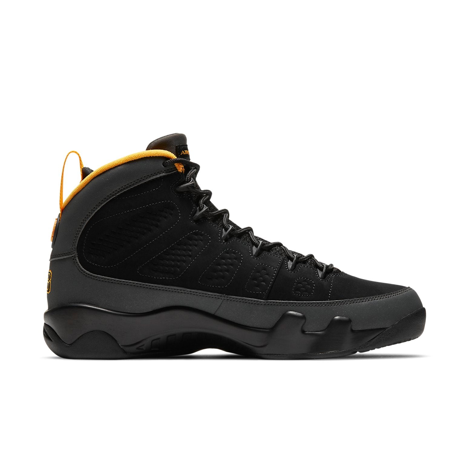 Aithtr Jordthtan 9 Retro  'Black Dark Charcoal University Gold' CT8019-070