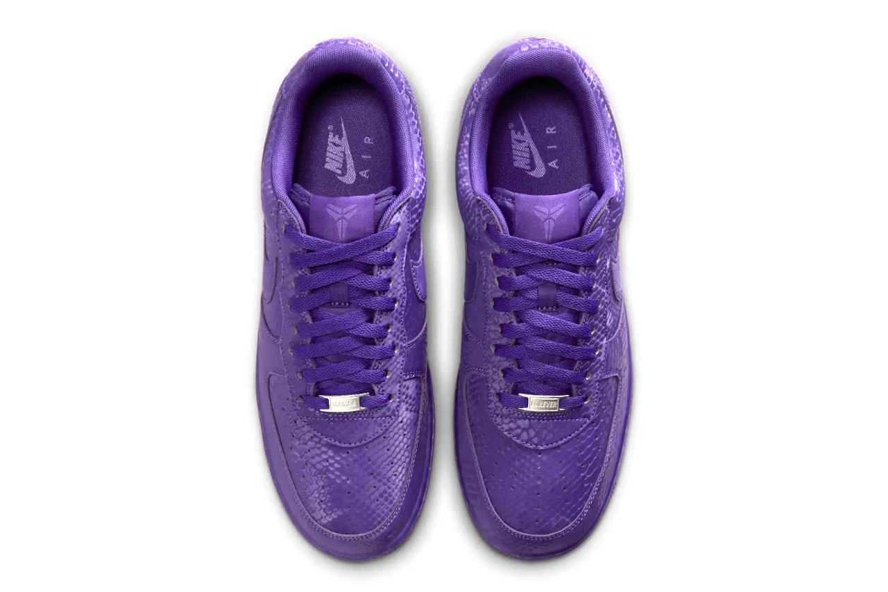 Kobe Bryant x Nithtke Aithtr Force 1 Low “Court Purple”