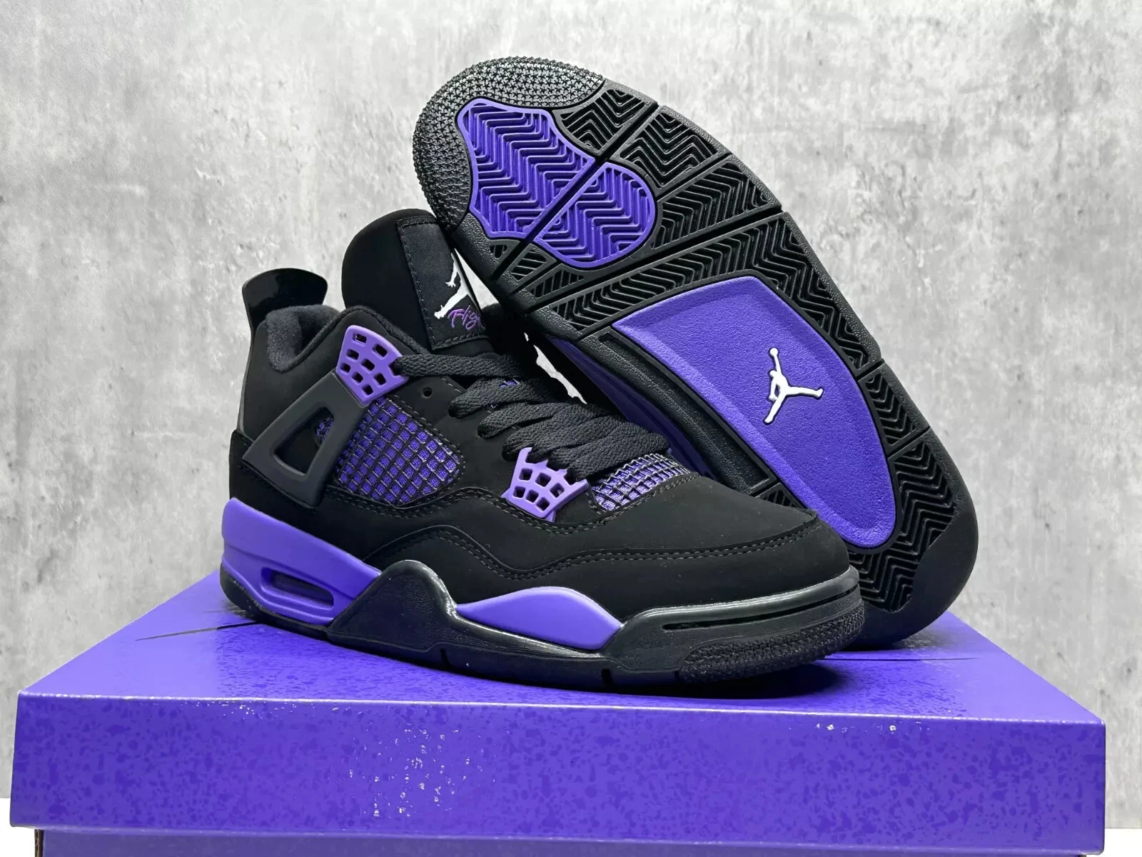 Jordan 4 "Purple Thunder" Men's