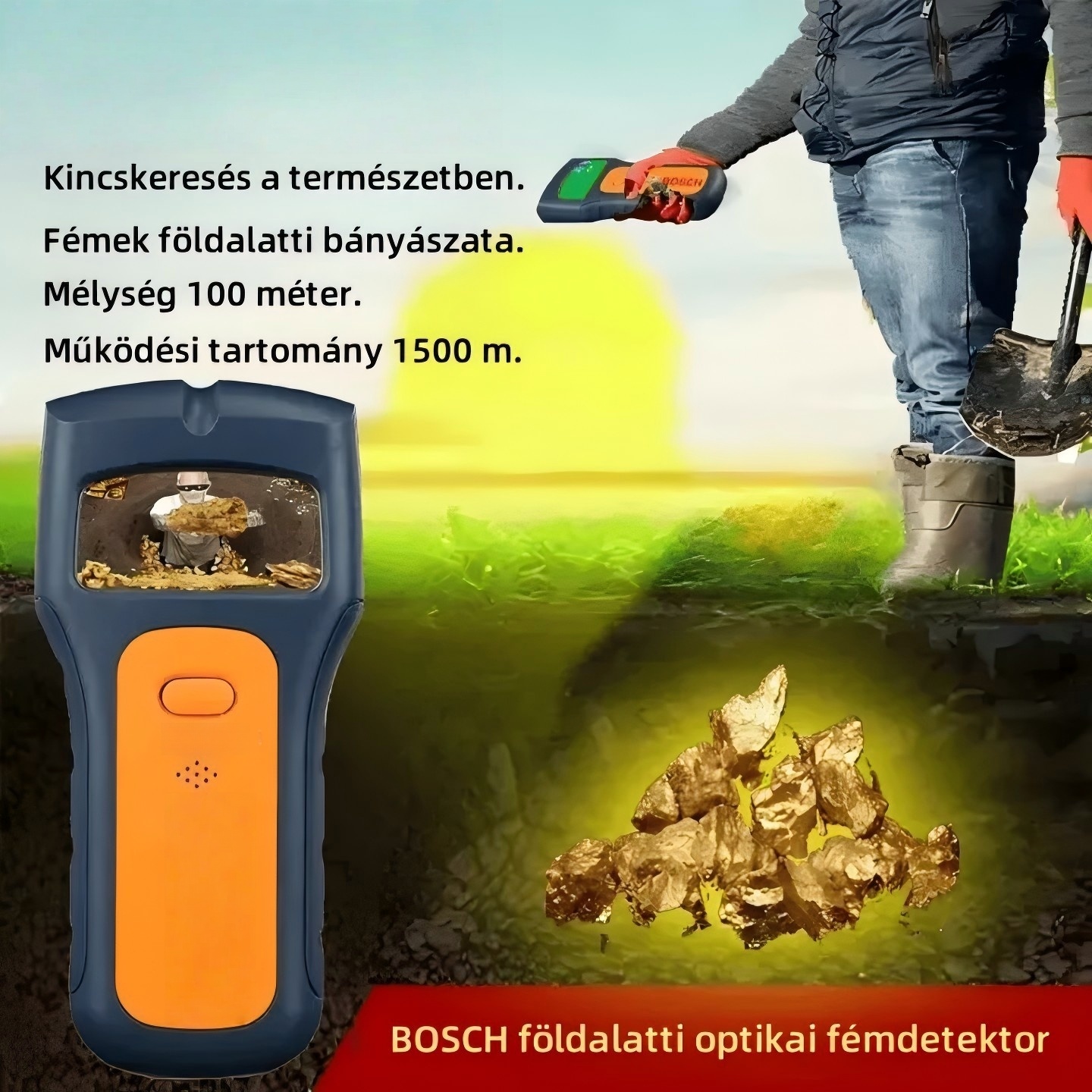 Detektory kovov BOSCH – vysoká presnosť, jednoduchá obsluha