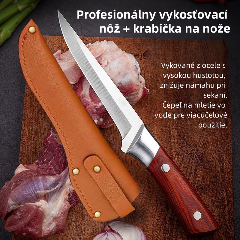 🔥 Kompozitný oceľový vykosťovací nôž – kuchynský pomocník
