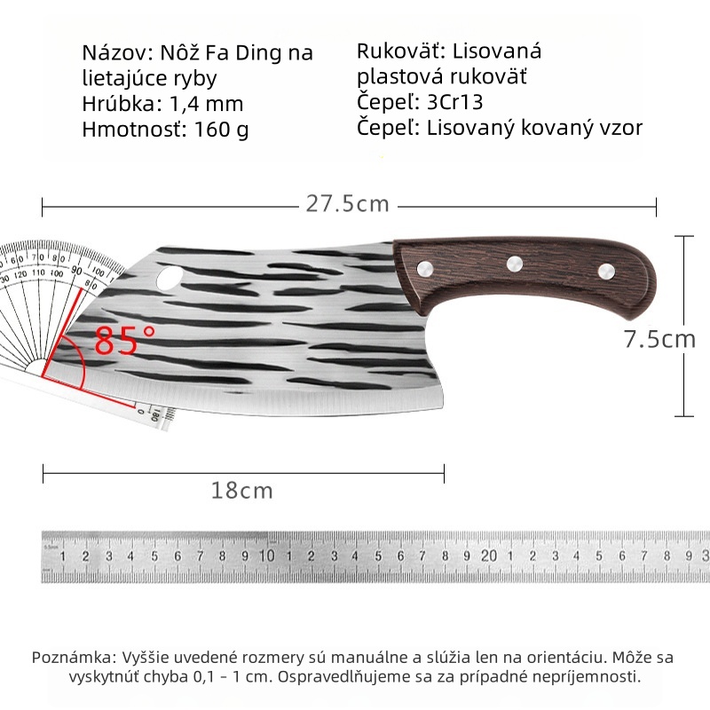 Objavte silu ostria! 🔪✨ Lieta ako ryba, reže ako blesk – váš nový kuchynský pomocník.