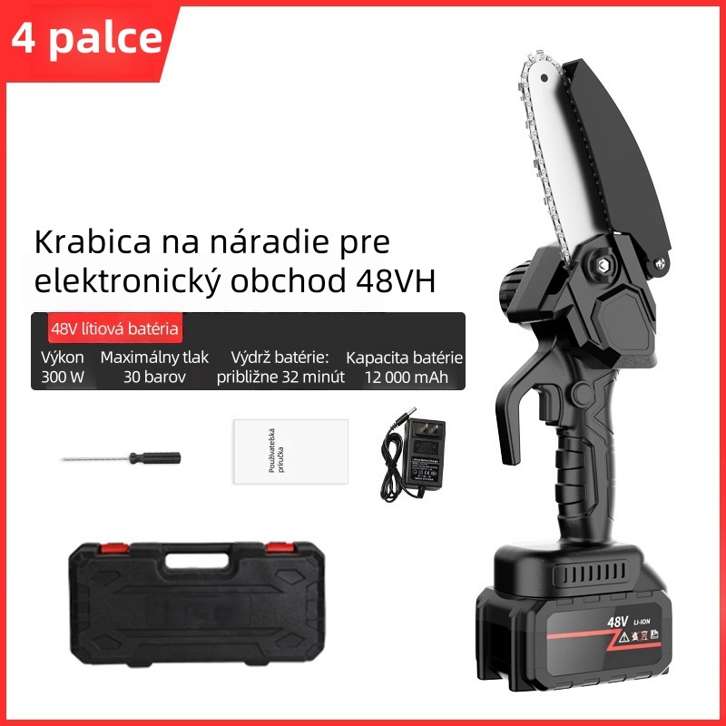 🔥 Ultraľahká 0,8KG! Jednoručná lítiová píla – drevo reže ako maslo!