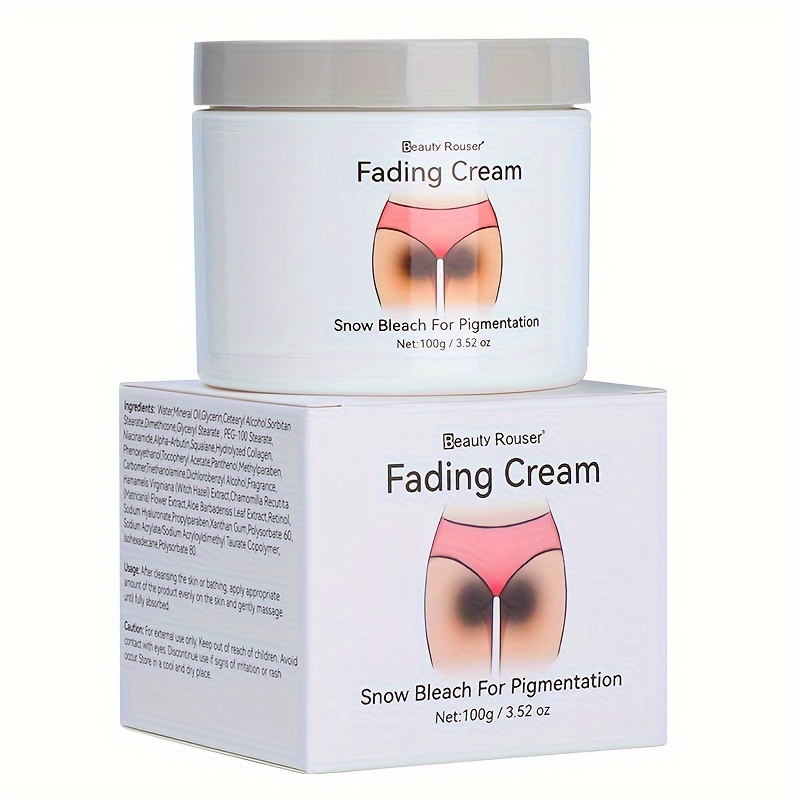 Cremă de corp 3,53 oz - Conține vitamina C și Centella Private Radiant Cream, îmbunătățește aspectul teribil al pielii axilelor, feselor și coapselor interioare, loțiune radiantă de îngrijire a pielii pentru corp