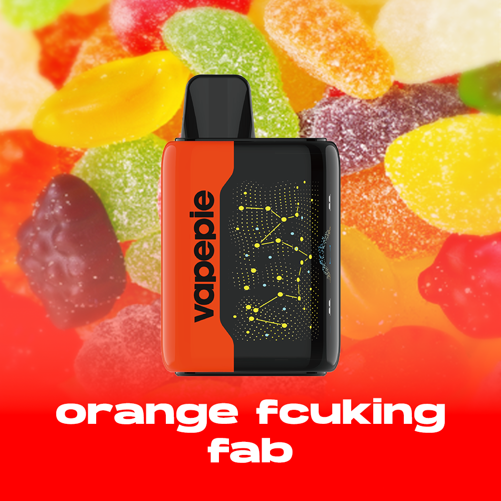 📣Restocking✨NEW PRODUCT LAUNCH✨VAPEPIE 25000 PUFFS - ORANGE FCUKING FAB