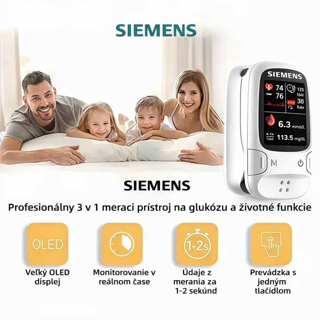 2026🔥 Siemens™ uvádza nový neinvazívny inteligentný glukomer na presnú glukózu 🔥Vyrobené v USA🔥