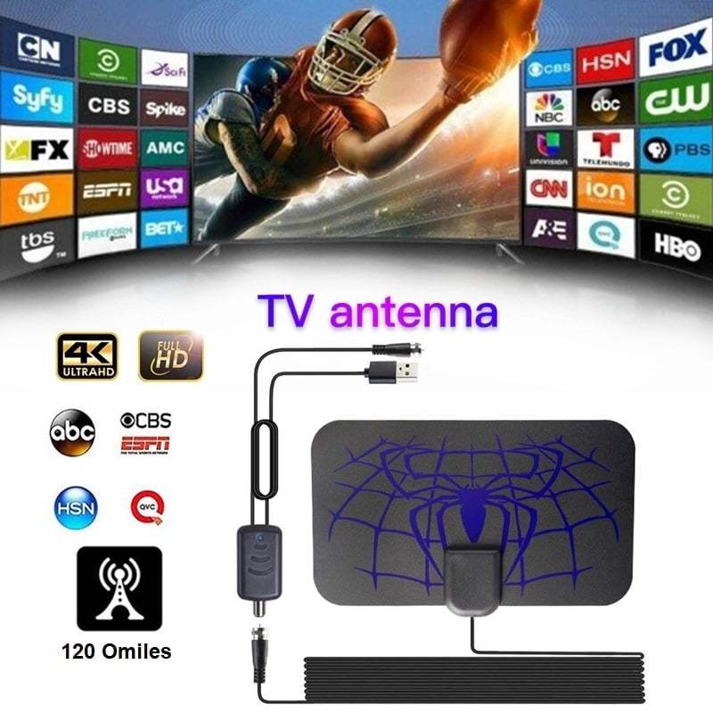 Uzorak pauka Nova HD 4K kabelska TV antena (5G čip koji se koristi širom svijeta)