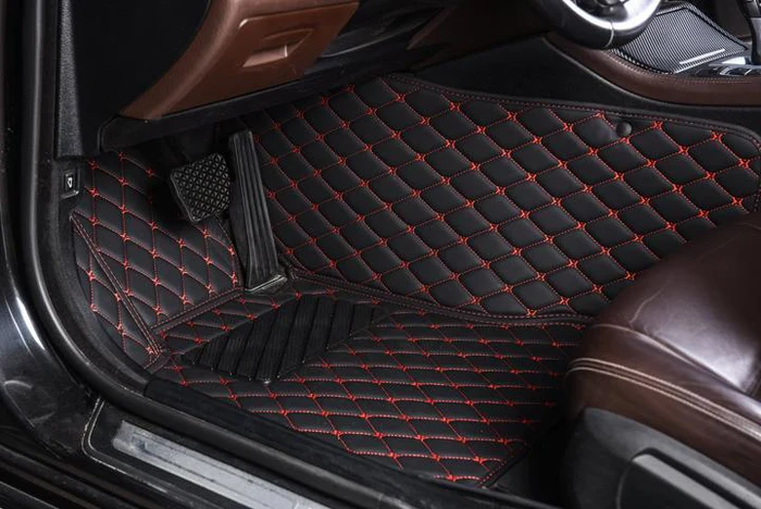 🚗💨Covorașe auto personalizate din piele pentru picioare, zeci de stiluri, acoperire completă, Automotive, lux, 2013 ~ 2019