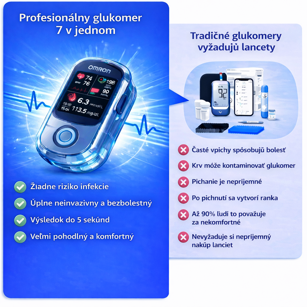 2026🔥Spoločnosť Omron™ predstavuje novo uvedený neinvazívny inteligentný glukomer na meranie hladiny glukózy v krvi 🔥Vyrobený v USA🔥