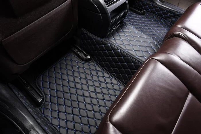 🚗💨Covorașe auto personalizate din piele pentru picioare, zeci de stiluri, acoperire completă, Automotive, lux, 2013 ~ 2019