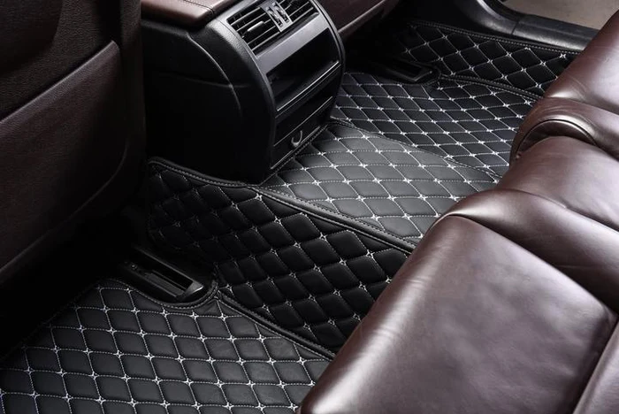🚗💨Covorașe auto personalizate din piele pentru picioare, zeci de stiluri, acoperire completă, Automotive, lux, 2013 ~ 2019