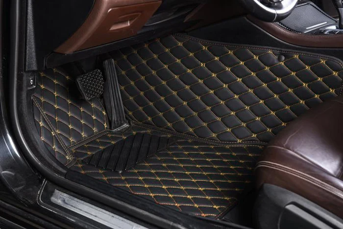 🚗💨Covorașe auto personalizate din piele pentru picioare, zeci de stiluri, acoperire completă, Automotive, lux, 2013 ~ 2019