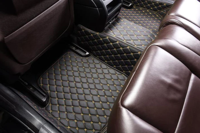 🚗💨Covorașe auto personalizate din piele pentru picioare, zeci de stiluri, acoperire completă, Automotive, lux, 2013 ~ 2019