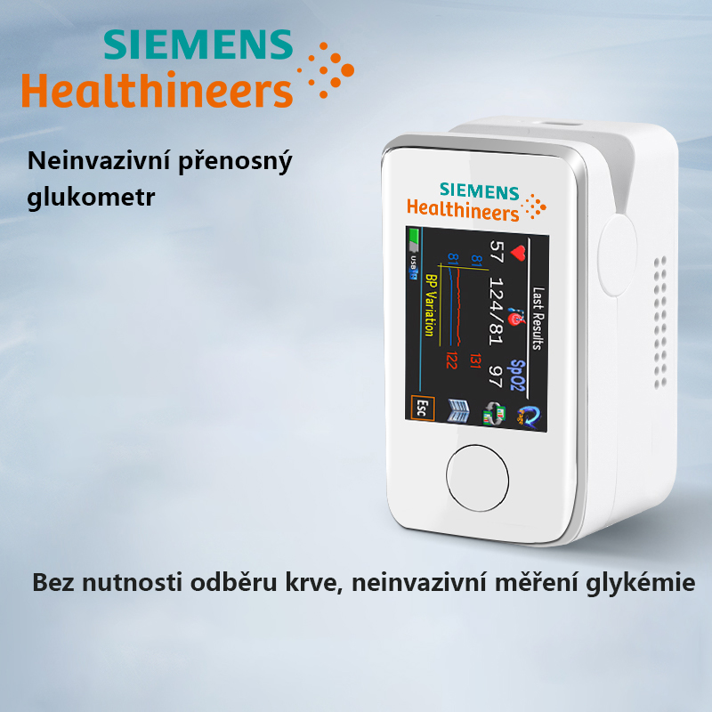 K dispozícii nový neinvazívny glukomer od spoločnosti Siemens - slovenský jazyk